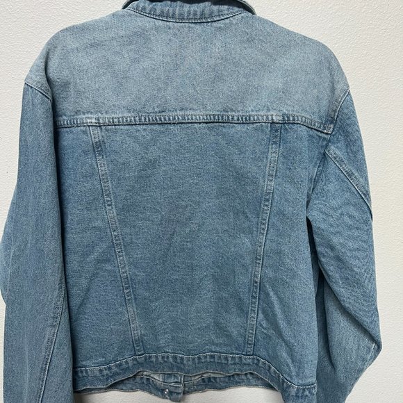 Light Blue Denim Jean Jacket from Nordstrom's, size XL - Picture 4 of 4